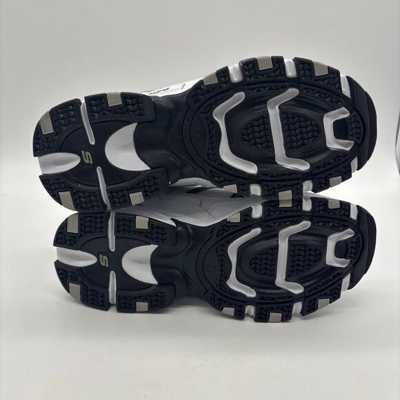 Skechers Vigor 2.0 Serpentine 51242EW/WNV White/Navy - Men’s US Size 10 Wide Fit - Picture 6 of 16